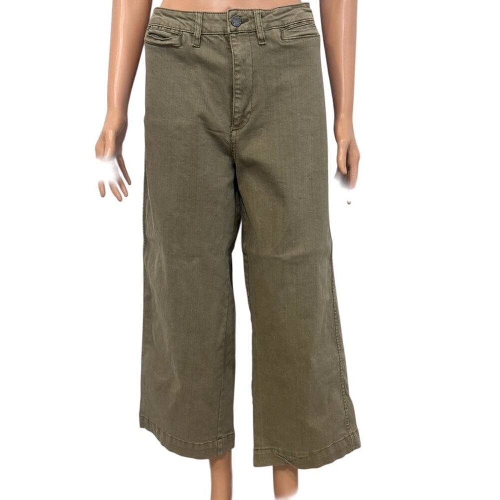 O A T New York 10/30 wide leg crop ankle pant P3 3315